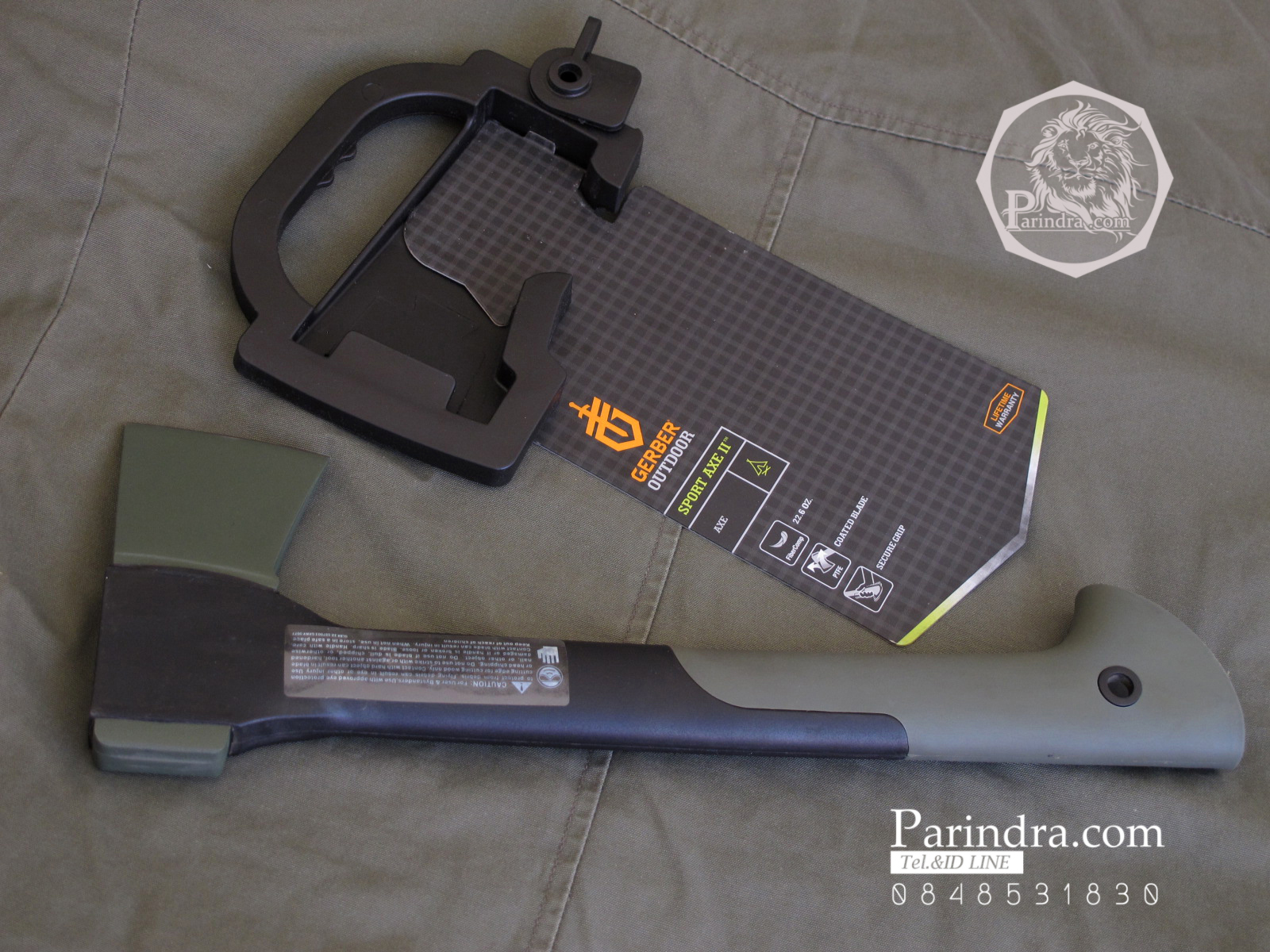 ขวานเดินป่า ขวาน GEBER CAMPING AXE ด้ามABS ขนาด 14 นิ้ว (OEM)