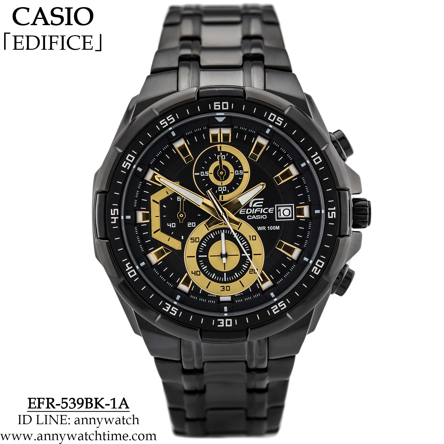 EDIFICE EFR-539BK-1A
