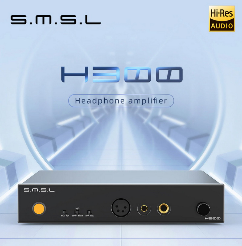 SMSL H300 Headphone Amplifier ตั้งโต๊ะ รองรับ Hi-Res ประกันศูนย์ไทย