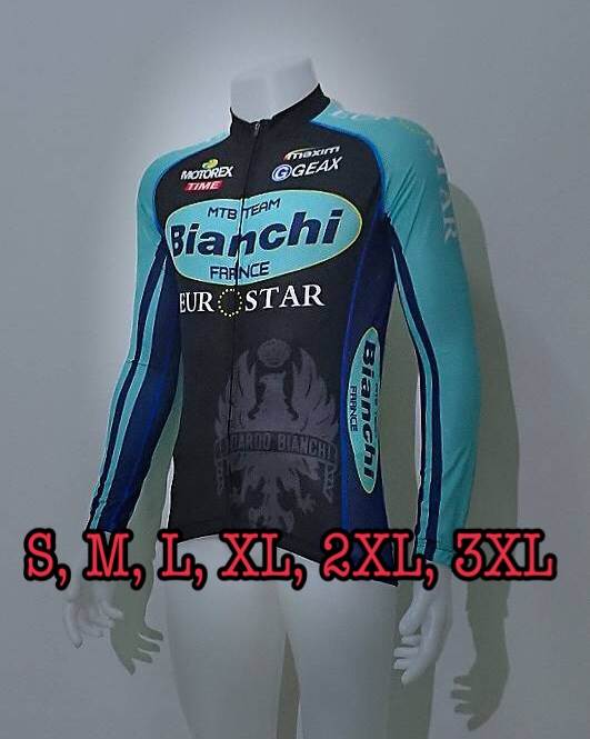 เสื้อแขนยาว เสื้อนักปั่น PROTEAM CYCLING JERSEYS (เฉพาะเสื้อ)