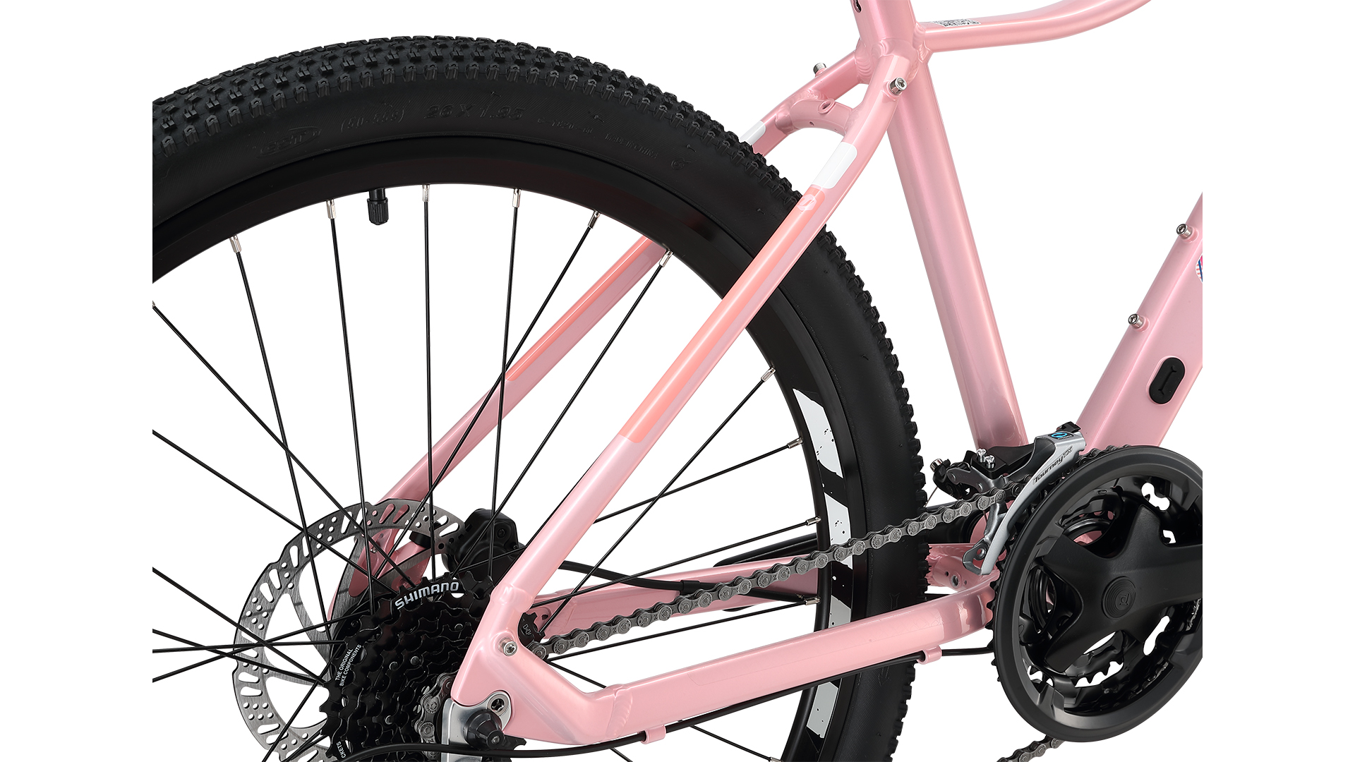 จักรยานภูเขาผู้หญิง UCC LARA 1 HD 2024 | 24 สปีด ล้อ 26 นิ้ว ดิสก์เบรกไฮดรอลิก | โช้คหน้า 100 มม.