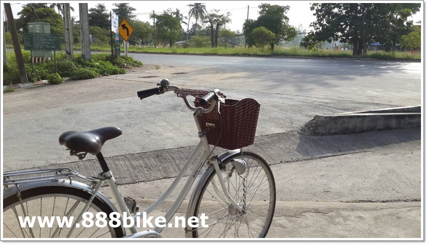 ตะกร้าจักรยาน BAKET04 สไตล์หวายเทียม พร้อมฝาปิด.มีแบบนูน ตะกร้าพลาสติก