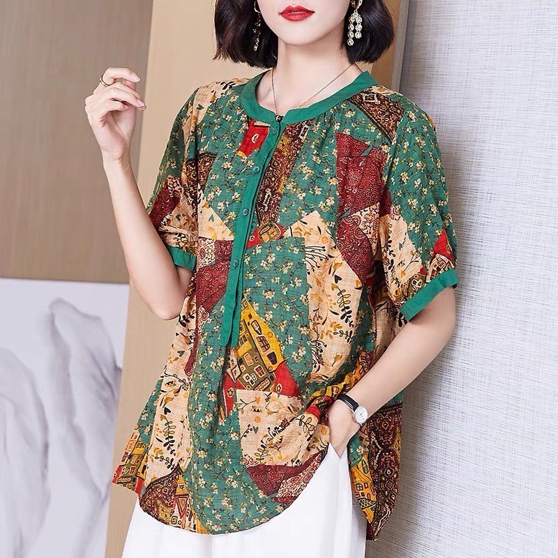 เสื้อผ้าฝ้ายนิ่มทรงโอเวอร์ไซส์
