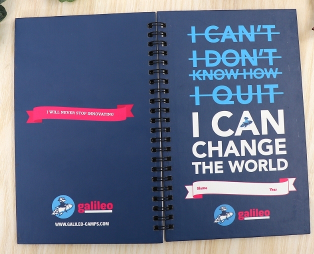 สมุดโน๊ตกระดูกงูห่วงกลม