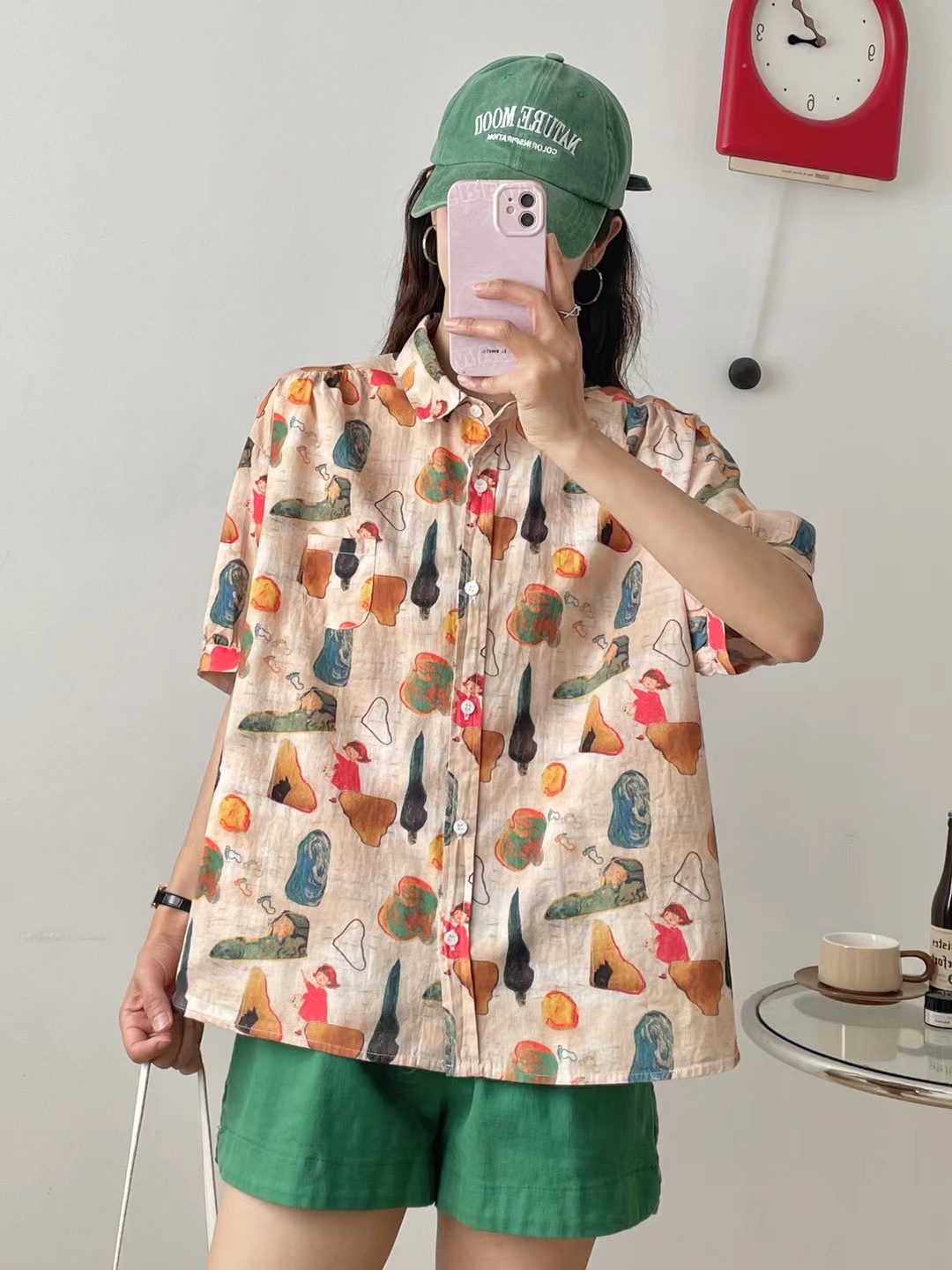 เสื้อผ้าฝ้ายแต่งกระเป๋า