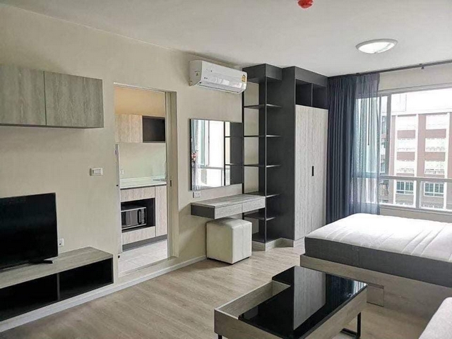 ให้เช่า ดีคอนโด แคมปัส โดม-รังสิต 30 ตร.ม.วิวสระ เฟอร์ครบ พร้อมอยู่ ใกล้ ม.ธรรมศาสตร์รังสิต