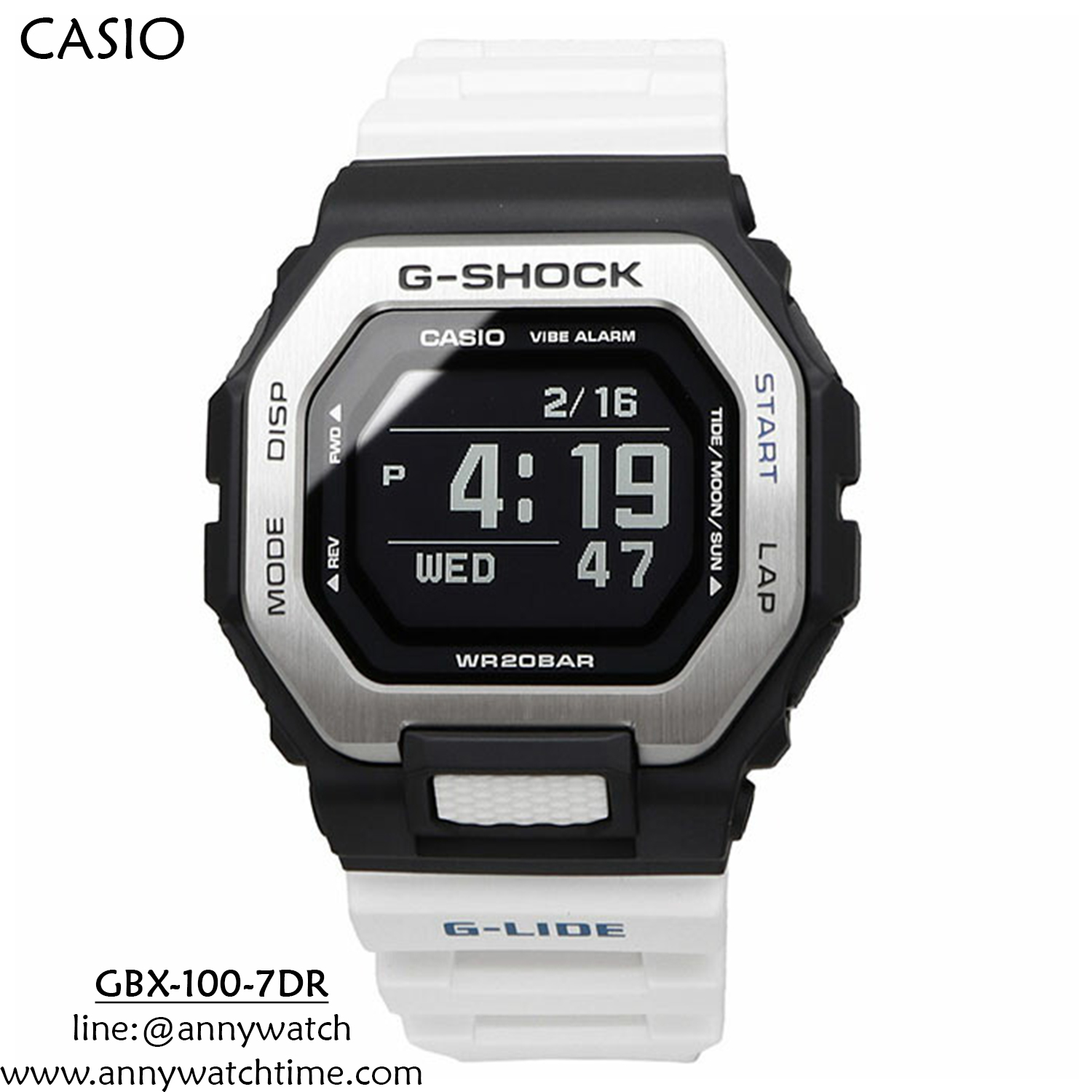 G-SHOCK GBX-100-7DR