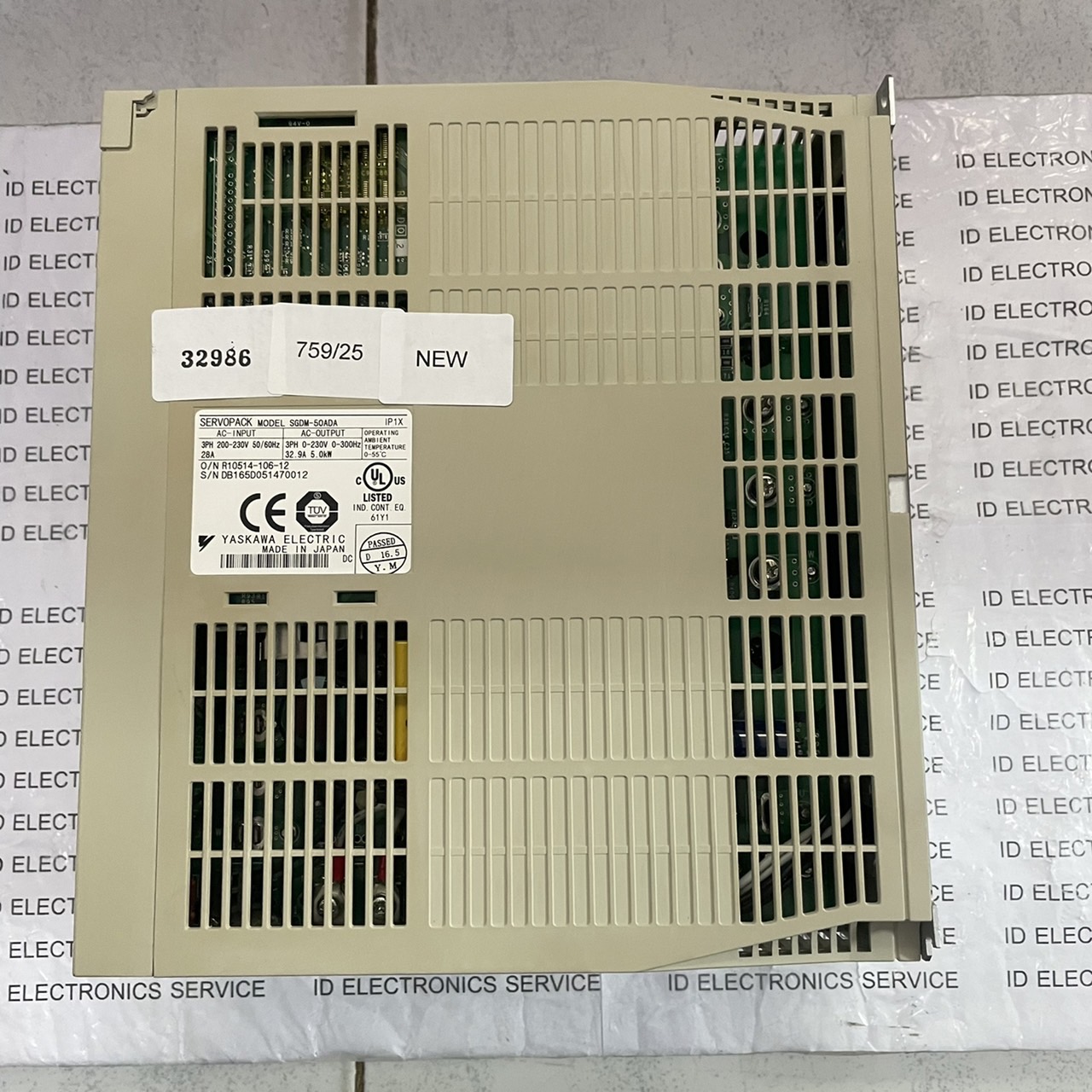 SGDM-50ADA SERVO DRIVE " YASKAWA "