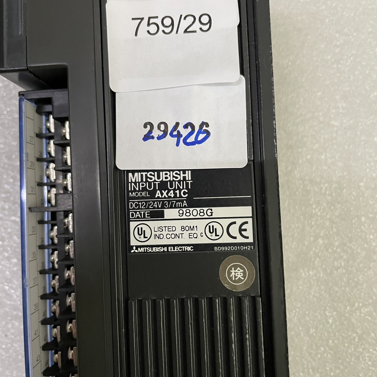 AX41C PLC " MITSUBISHI "