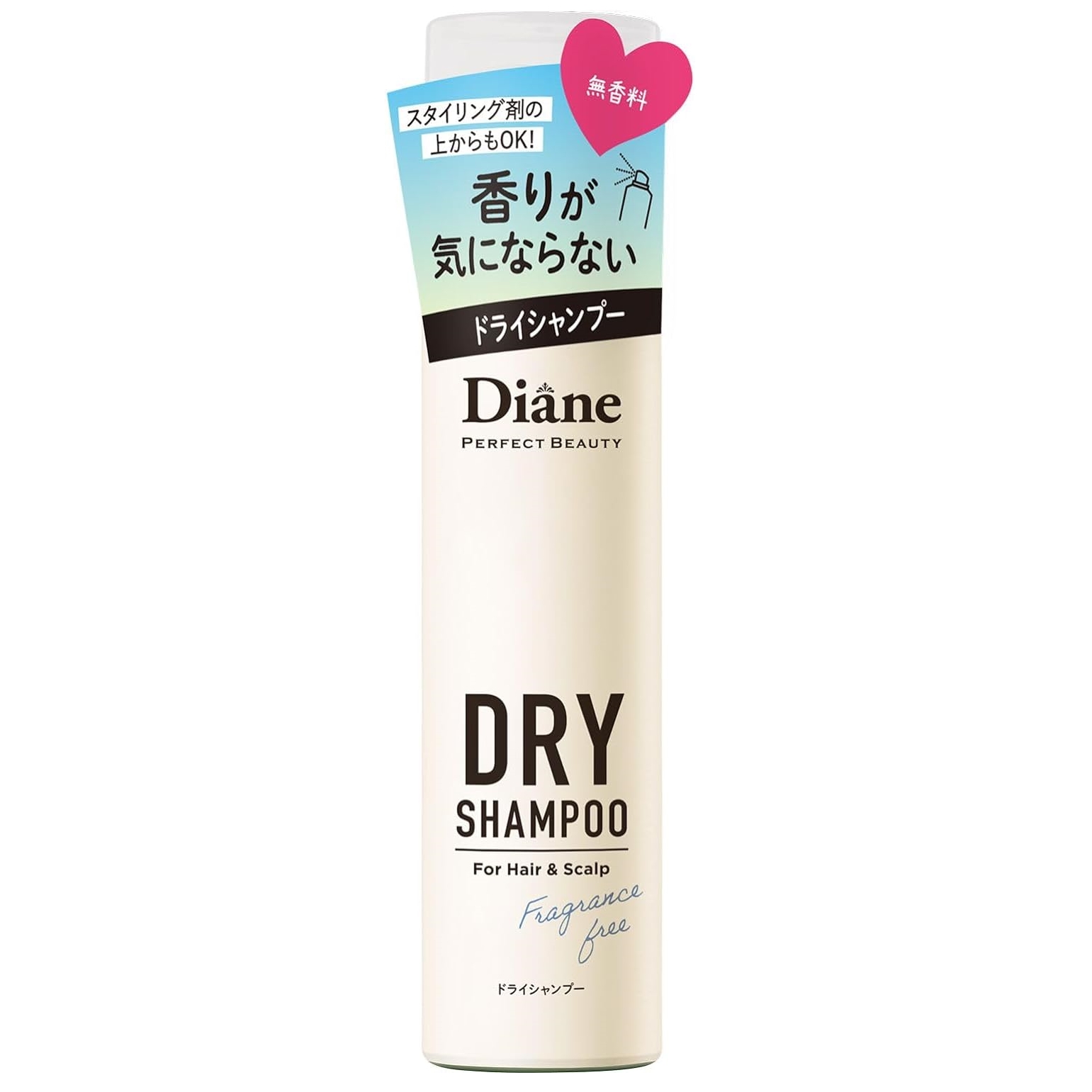 ดรายแชมพู Diane DRY SHAMPOO FOR HAIR AND SCALP 40g/95g เลือกได้ 2 กลิ่น GRAPEFRUIT&MINT/Fragrance-free