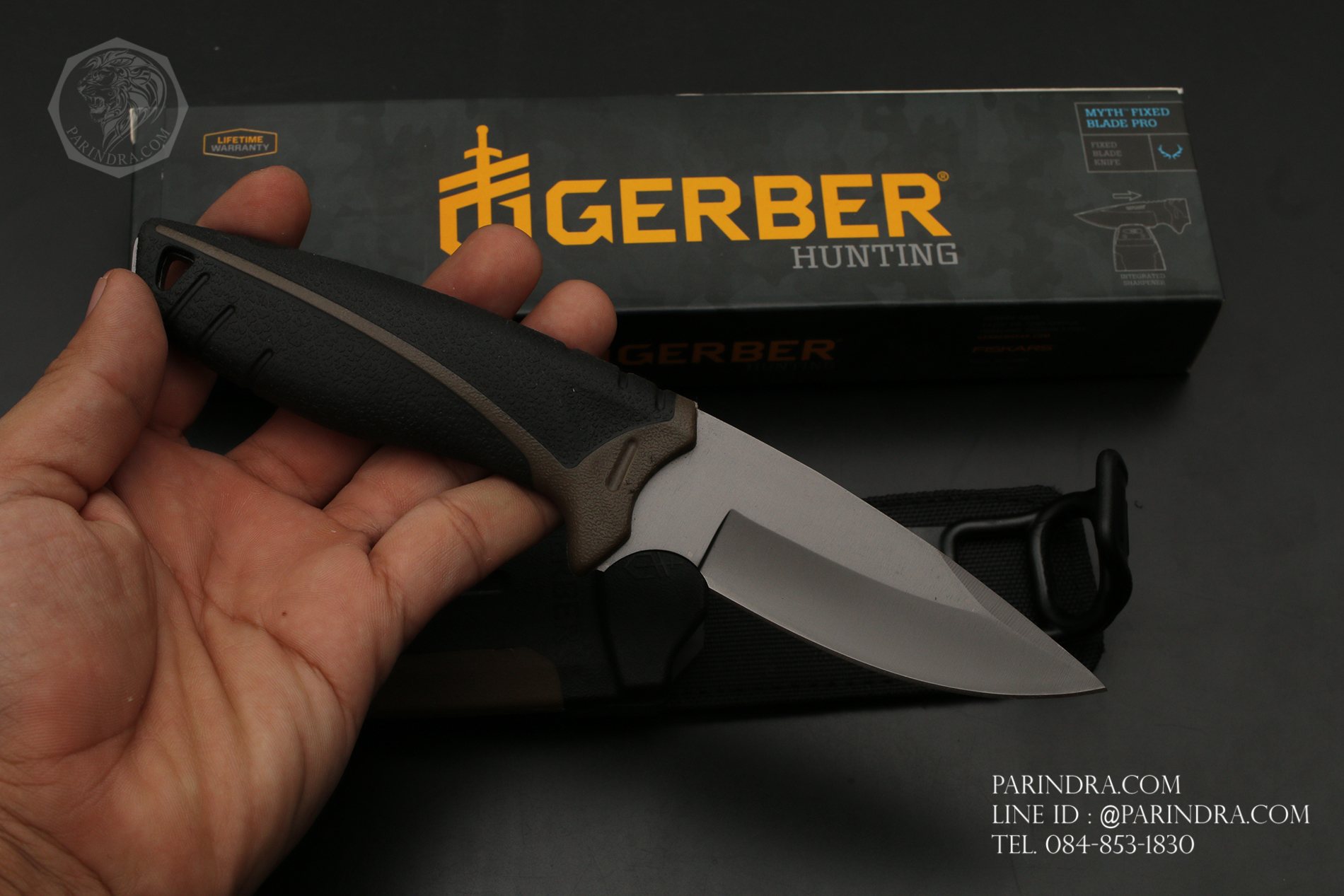 มีดใบตาย Gerber Myth พร้อมปลอกมีด A+ (OEM)
