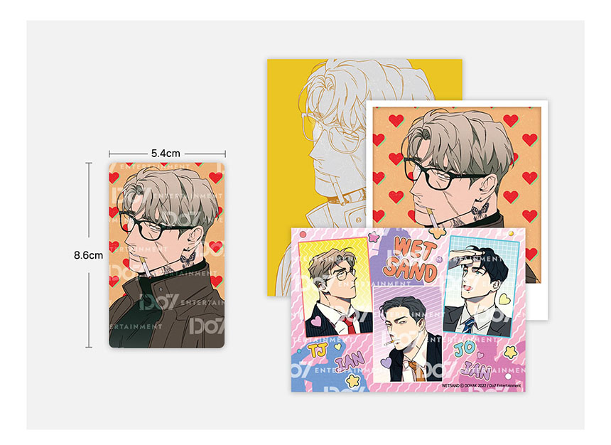 [wetsand] photocard TJ With glasses