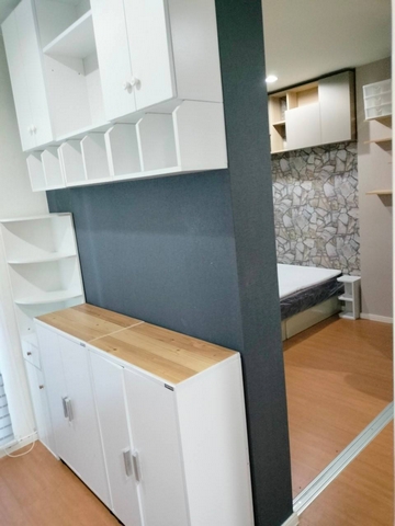 ให้เช่าคอนโด ลุมพินี คอนโดทาวน์ รามอินทรา - ลาดปลาเค้า 2 ห้อง 26 ตรม.แอร์ 2 ตัว เฟอร์ครบ มีเครื่องซักผ้า