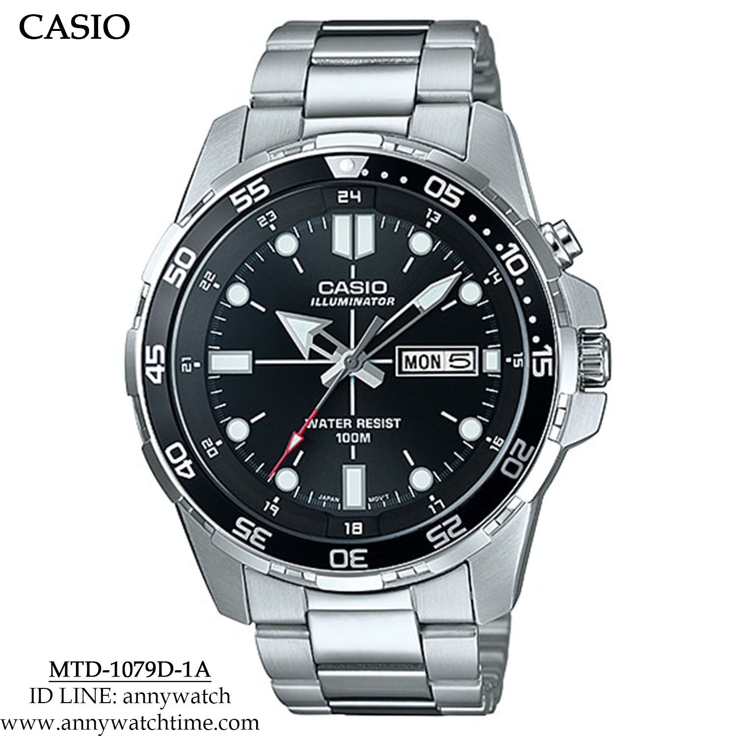 CASIO MTD-1079D-1A