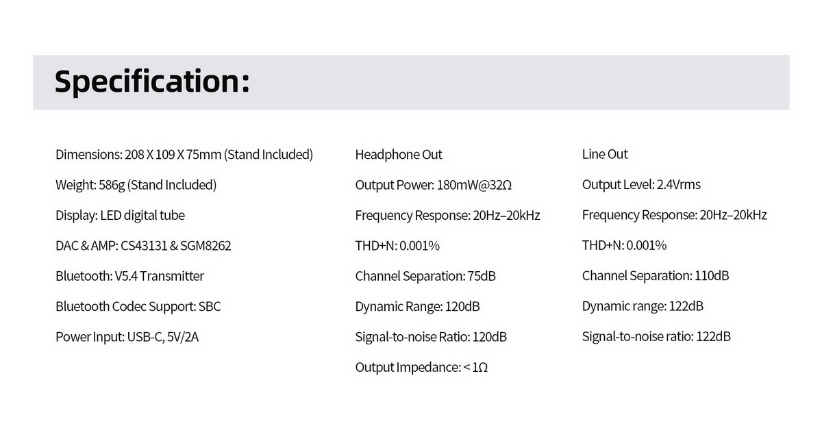 Shanling ECSmart เครื่องเล่น CD สุดล้ำ ชิป DAC CS43131 หัวอ่าน Sanyo DA11 รองรับ Bluetooth5.4 ประกันศูนย์ไทย