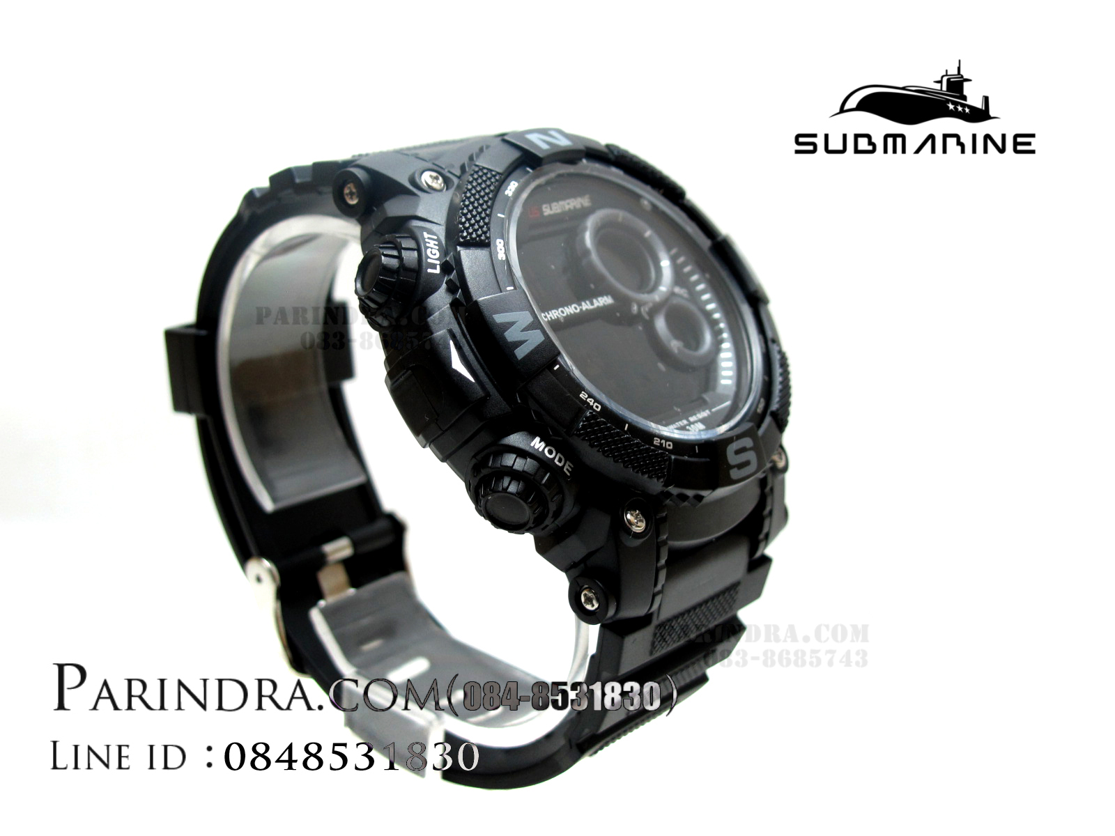 นาฬิกา US submarine TP1331M สีดำล้วน