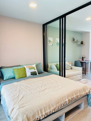 ให้เช่าคอนโด เคฟ ทียู ตึกA 30.05 ตร.ม.เฟอร์ครบ แอร์ 2 ตัว มีเครื่องซักผ้า ตรงข้ามธรรมศาสตร์รังสิต