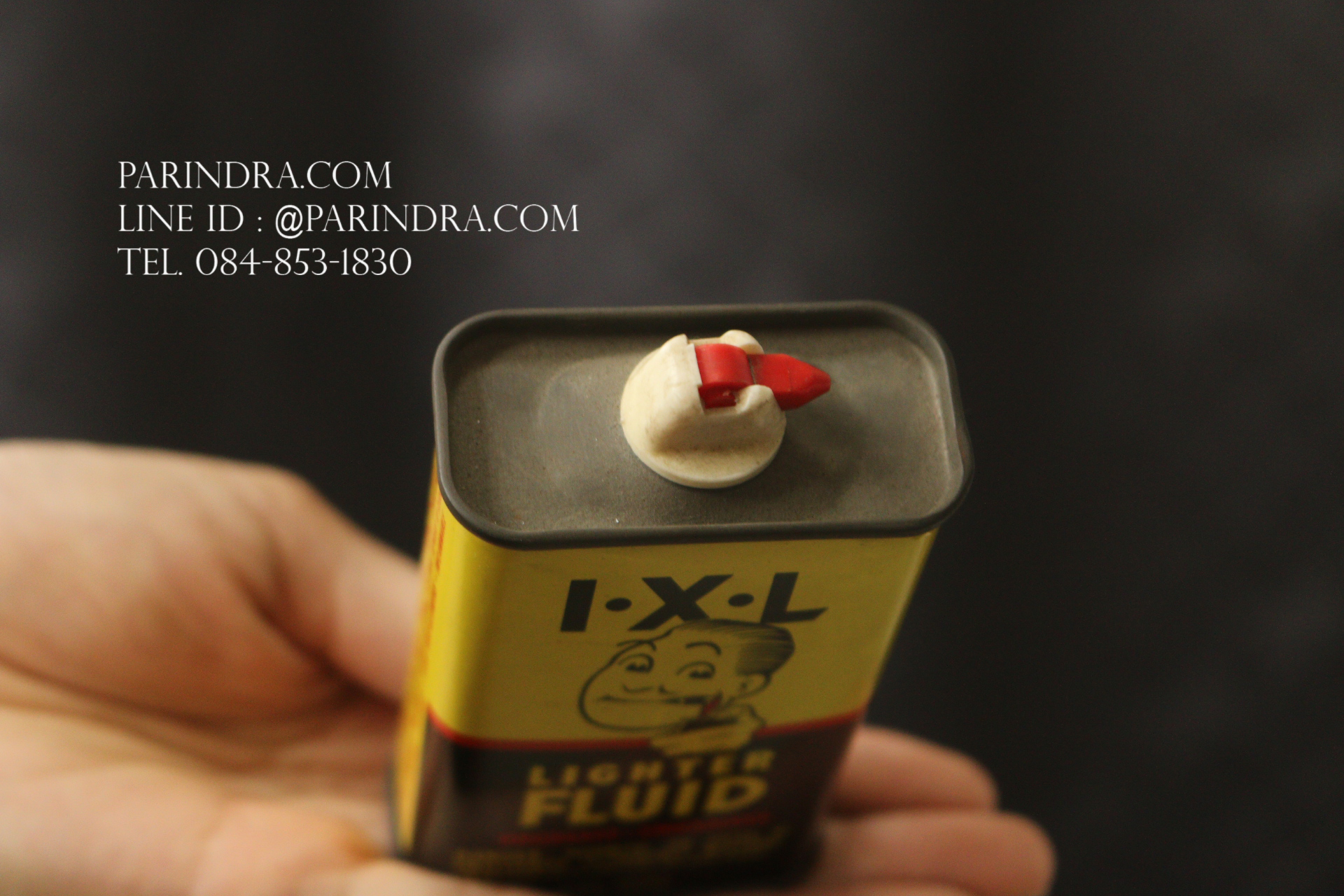 กระป๋องน้ำมันก๊าดเก่า IXL Made in USA