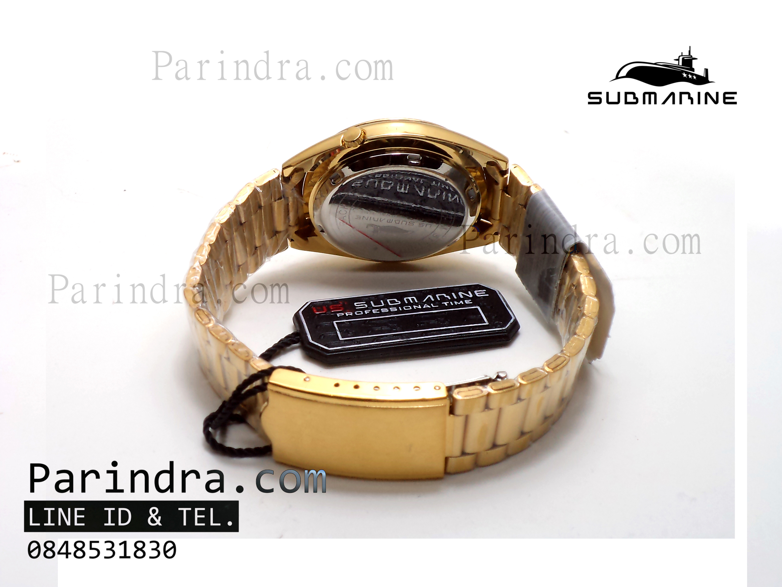 นาฬิกา US submarine รุ่น SUB110M ทองล้วน