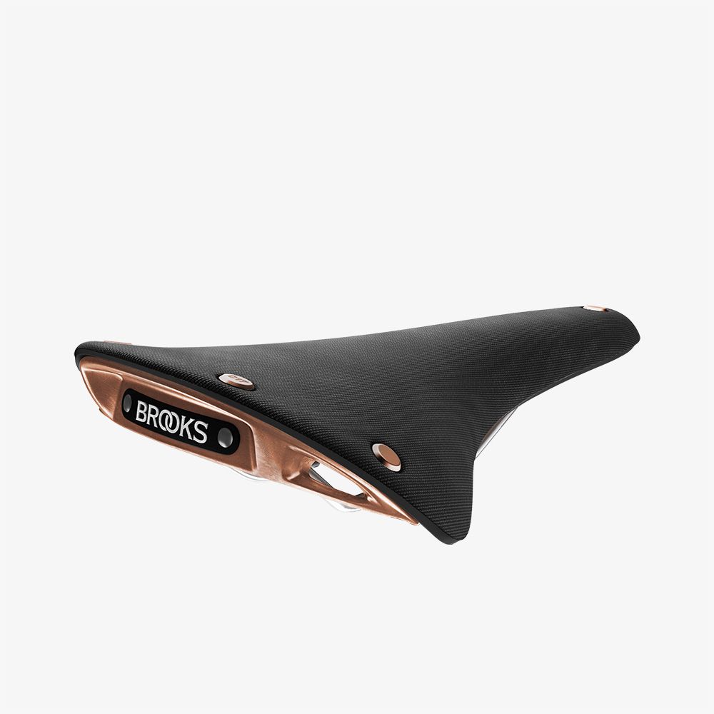 เบาะ BROOKS C17, Cambium C17 Special COPPER : Organic-Black rubber with Copper Rivet