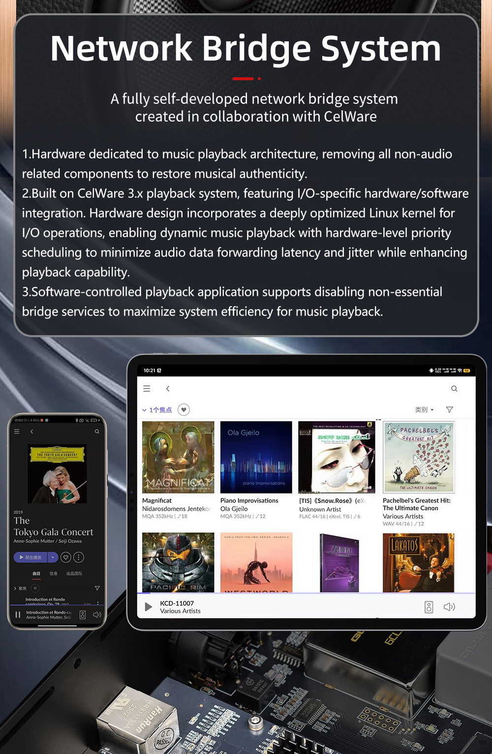 GUSTARD R30 DAC แบบ R2R Discrete พร้อมระบบ Network Streaming ประกันศูนย์ไทย