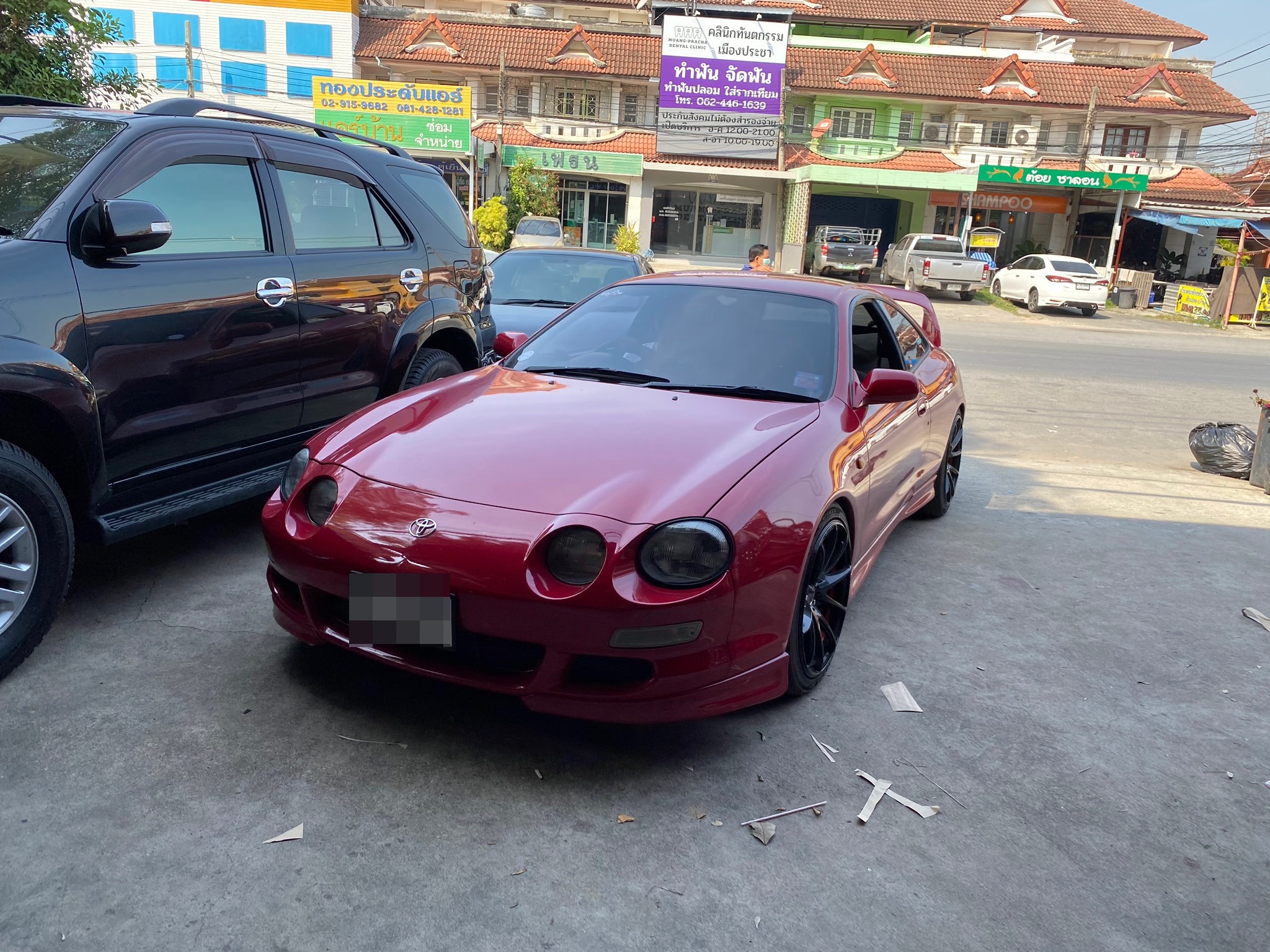 พรมรถยนต์ 6D Toyota Celica ตัดเข้ารูป