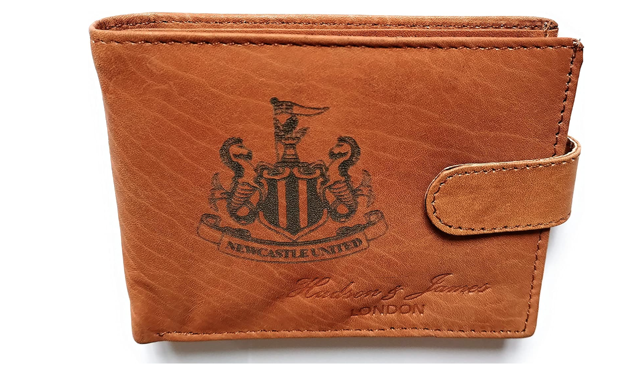 กระเป๋าสตางค์นิวคาสเซิล ยูไนเต็ด Brown Wallet RFID ของแท้