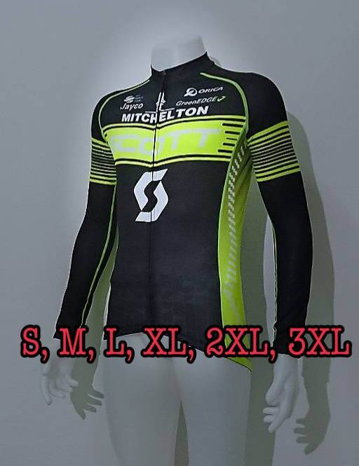 เสื้อแขนยาว เสื้อนักปั่น PROTEAM CYCLING JERSEYS (เฉพาะเสื้อ)