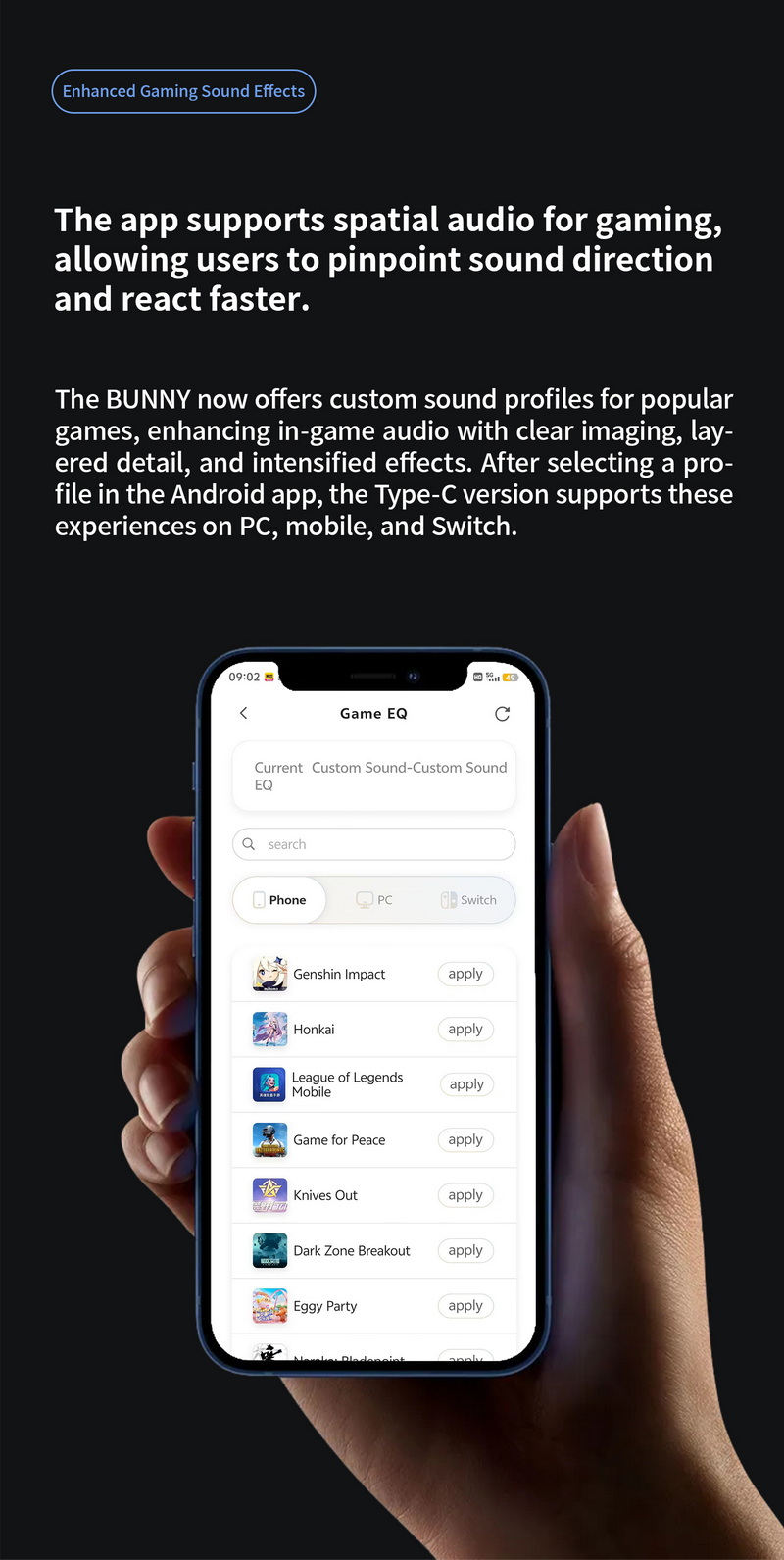 Tanchjim Bunny หูฟัง IEMs ไดรเวอร์ Dynamic เสียงชัดใสและมีสไตล์สำหรับเกมเมอร์ ประกันศูนย์ไทย