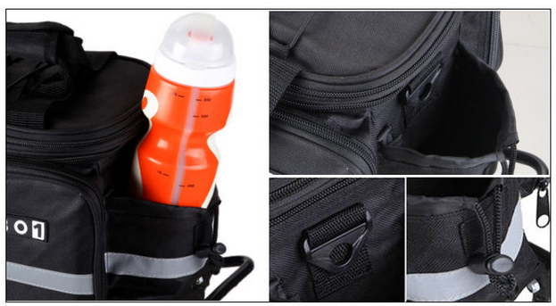 กระเป๋าวางท้ายสะพายได้ Roswheel "BO1" 14423 (3 in 1)