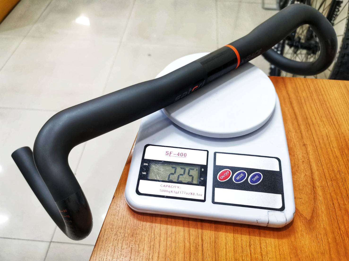 แฮนด์ถนน แฮนด์เสือหมอบ Satori X-Race Aero Carbon handlebar Reach 65 สั้นลงเอื้อมจับง่าย Drop 120 ระยะก้มน้อย มีขนาด 400 420
