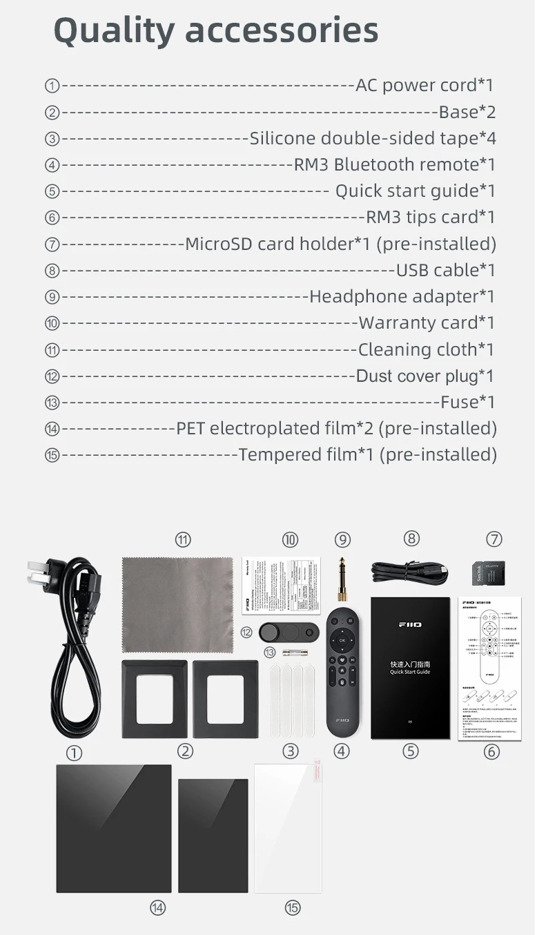 FiiO R9 เครื่องเล่นเพลงสตรีมมิ่งตั้งโต๊ะ DAP+DAC+AMP ครบจบในตัว รองรับ MQA, Roon Ready ประกันศูนย์ไทย