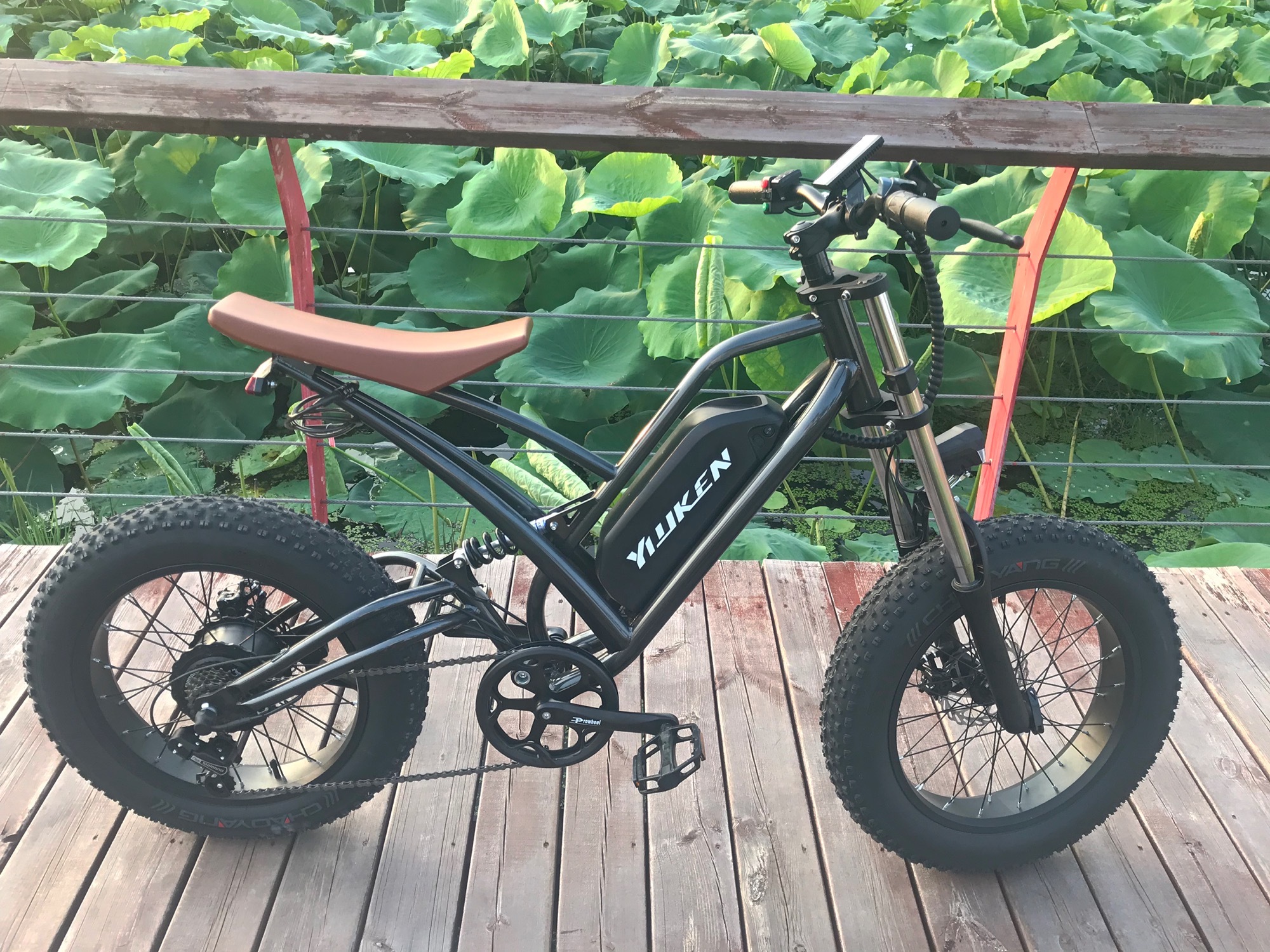 จักรยานไฟฟ้า YOUKEN Fat Tire Electric Bike E-Bike SUPER 73, 7 สปีด ล้อ 20 นิ้ว 750w/แบตลิเที่ยม, วิ่งได้ 30-60กม.เร็วสูงสุด 30กม/ชม