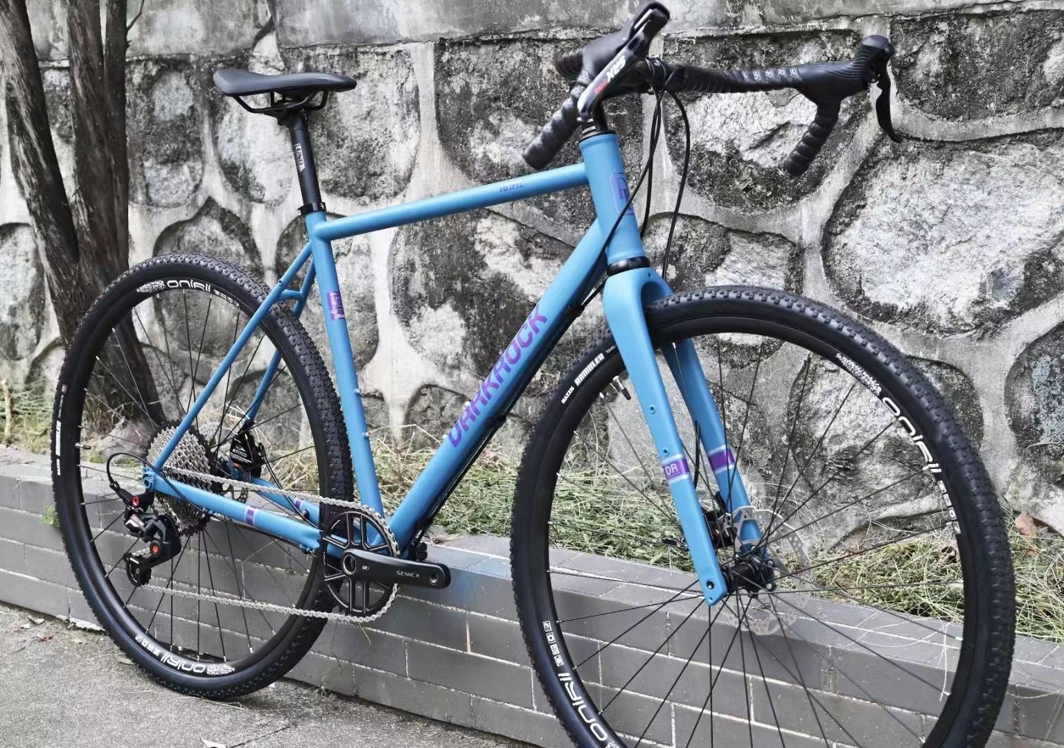 เฟรมเสือหมอบ ไซโคลครอส DARKROCK AMPIL off-road GRAVEL BIKE SRX Pro