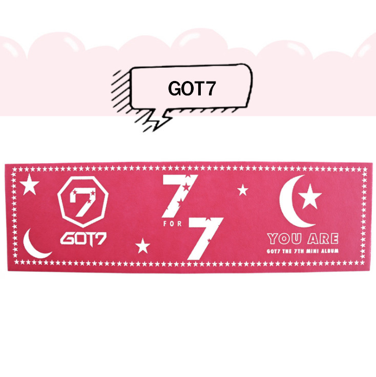 แบนเนอร์กระดาษ GOT7