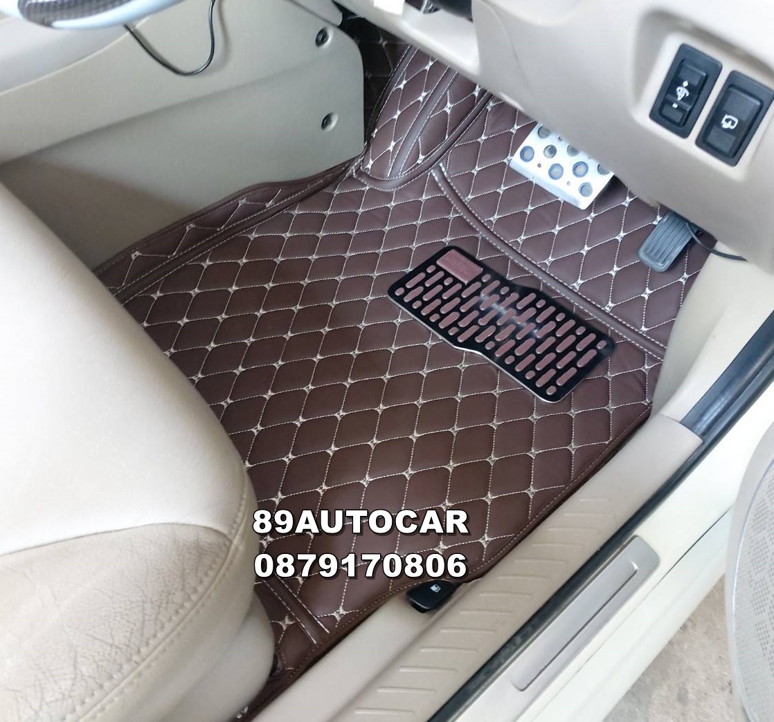 พรมรถยนต์ Ford Escape ปูพรมหกดี สีกาแฟ เข้ารูป เต็มคัน