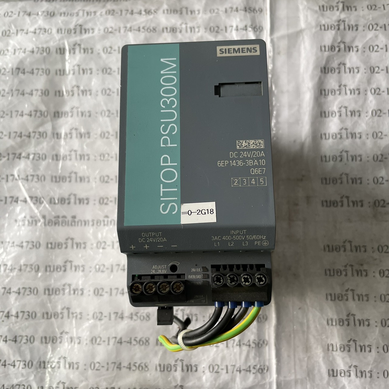 6EP1436-3BA10 POWER SUPPLY " SIEMENS "