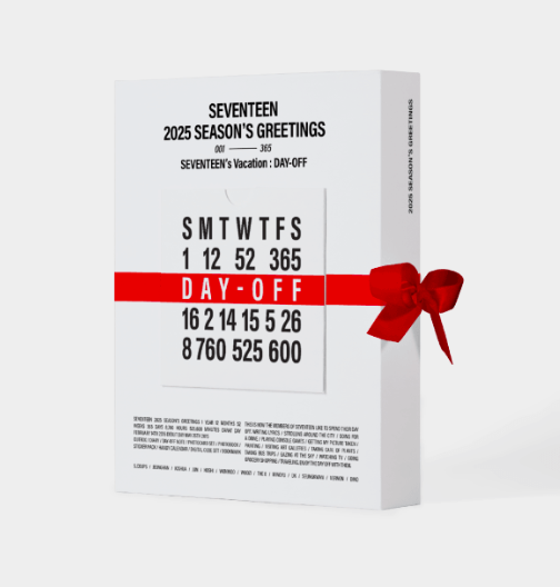 PRE. SEVENTEEN 2025 SEASON'S GREETINGS 14 -25 วัน