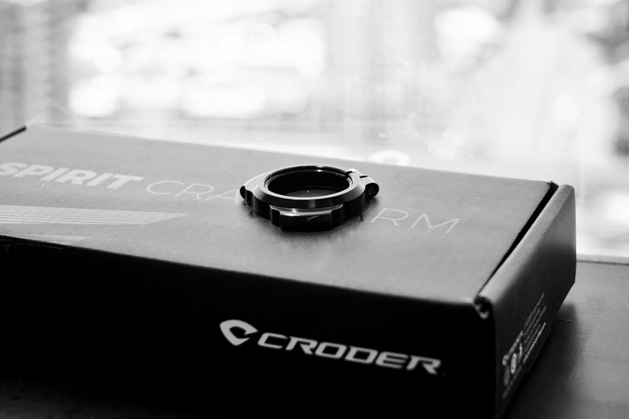 ขาจานหน้าแบบโมดูลาร์ CRODER SPIRIT CRANK ARM AL7075-T6 Made in Taiwan