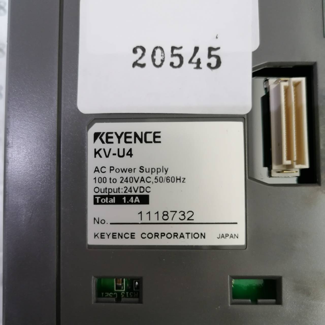 KV-U4 PLC " KEYENCE "