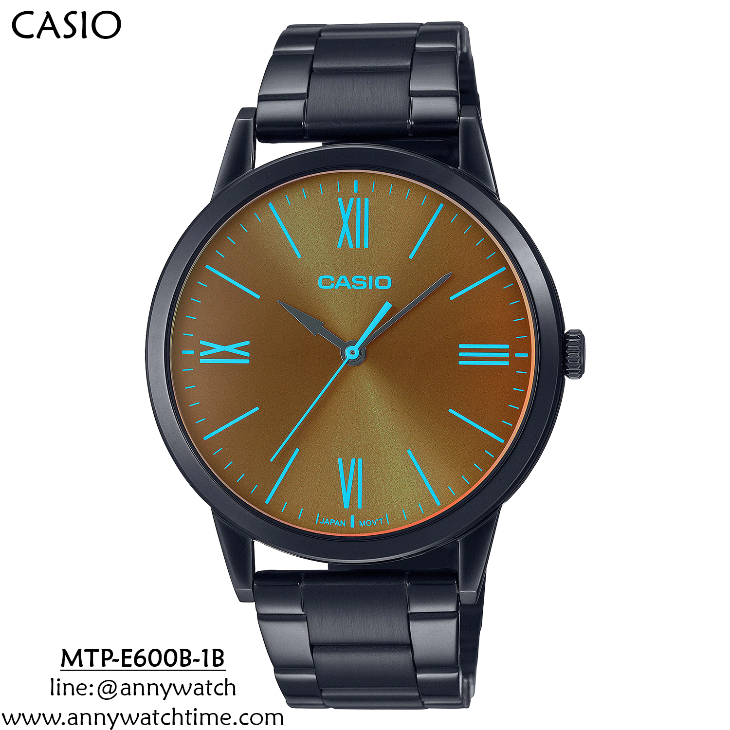 CASIO MTP-E600B-1B