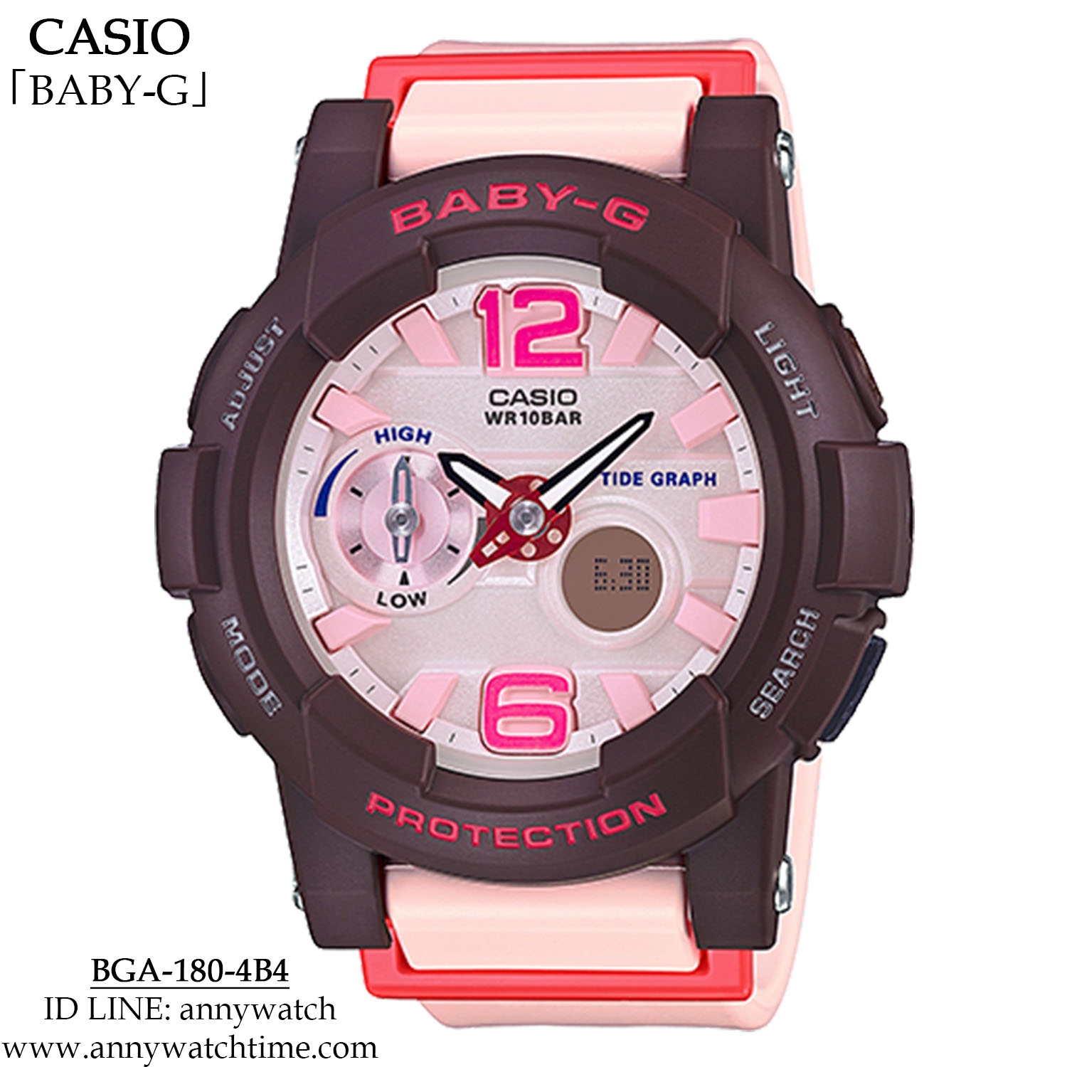 BABY-G BGA-180-4B4