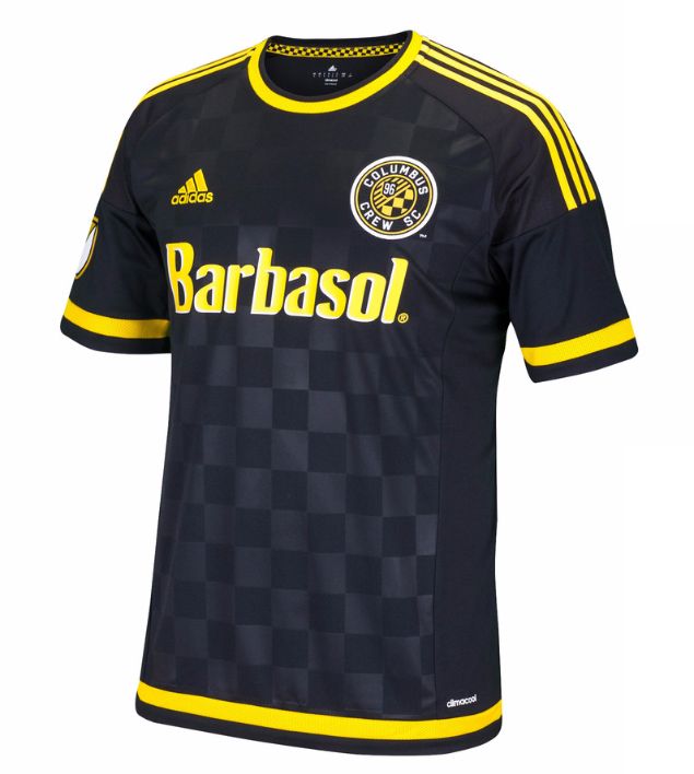 เสื้อโคลัมบัส คริวของแท้ ทีมเยือน Columbus Crew Away Shirt 2015