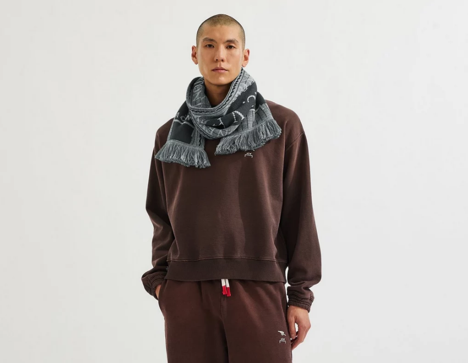 ผ้าพันคออาร์เซนอล Arsenal x A-COLD-WALL* Derby Grey ของแท้