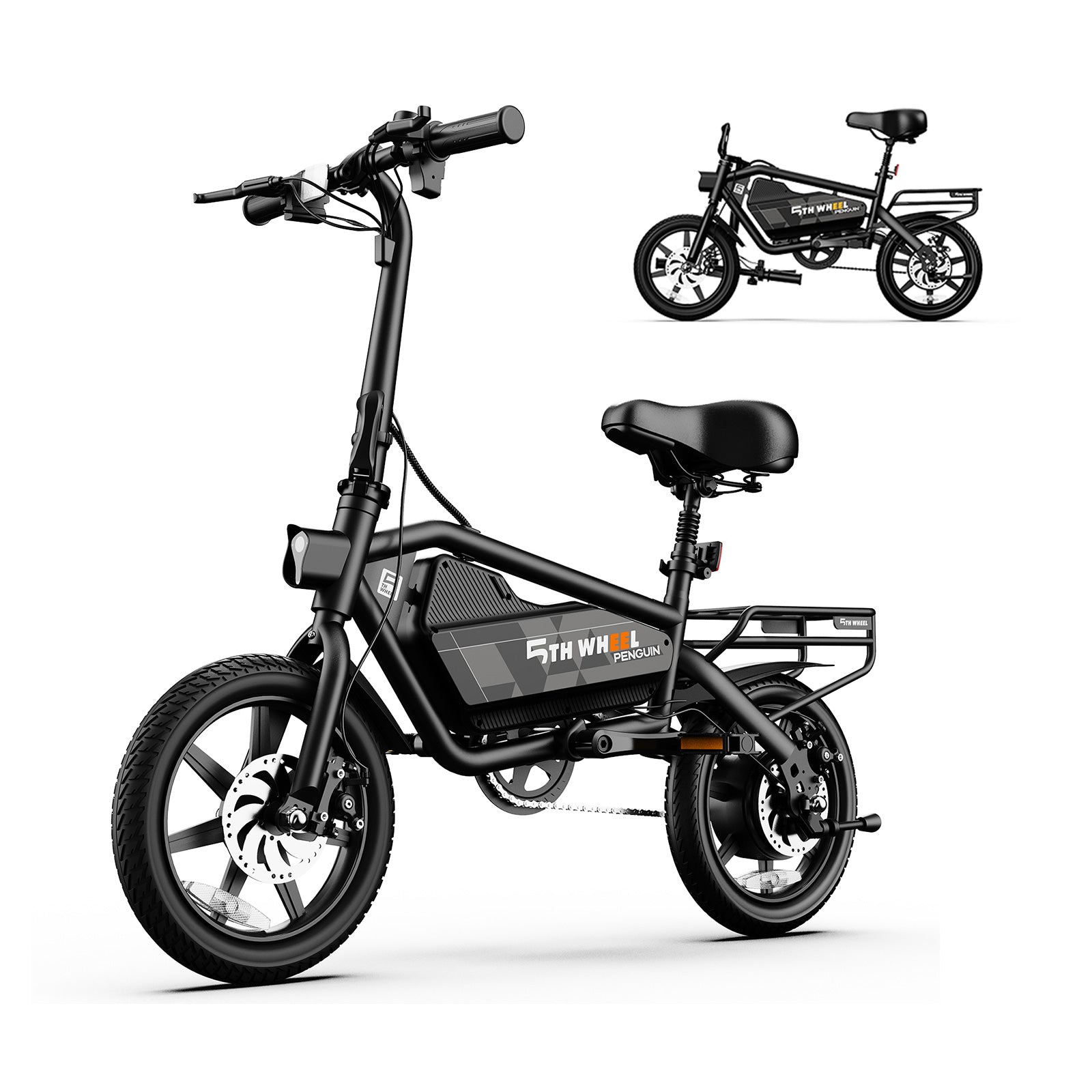 จักรยานไฟฟ้าพับได้ INVANTI LB20 350W แบตฯ 36V10.4Ah | 5th Wheel