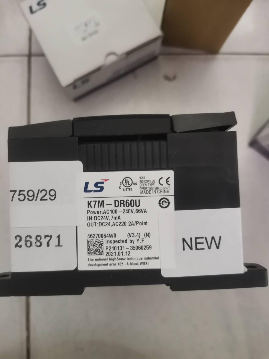 K7M-DR60U PLC " LS"