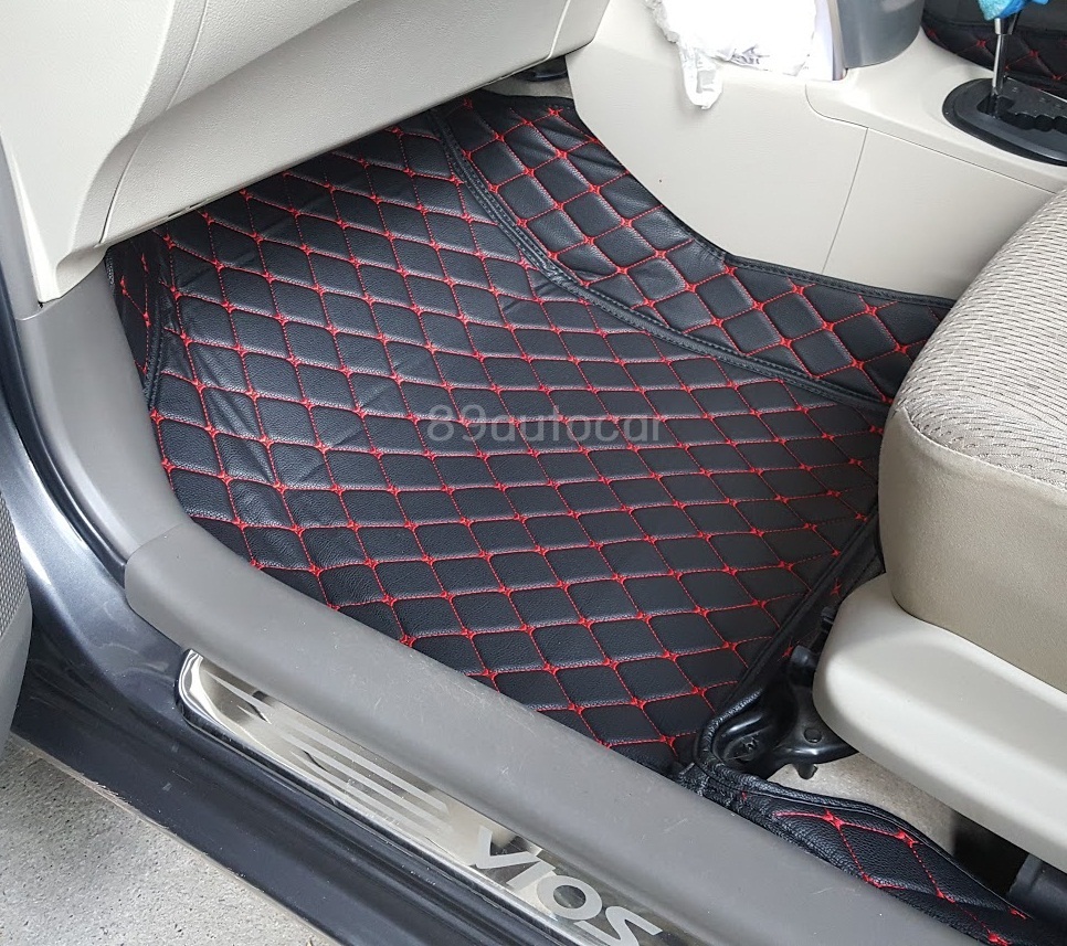 โรงงานพรมรถยนต์ ปูพื้นรถยนต์ Toyota Vios 2007-2012 เข้ารูป