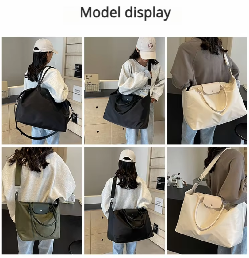 กระเป๋าเดินทางแบบหิ้วพร้อมสายสะพายข้าง รุ่น 6820 ขนาด ก.43*ส.29*ก้น 18 ซม.