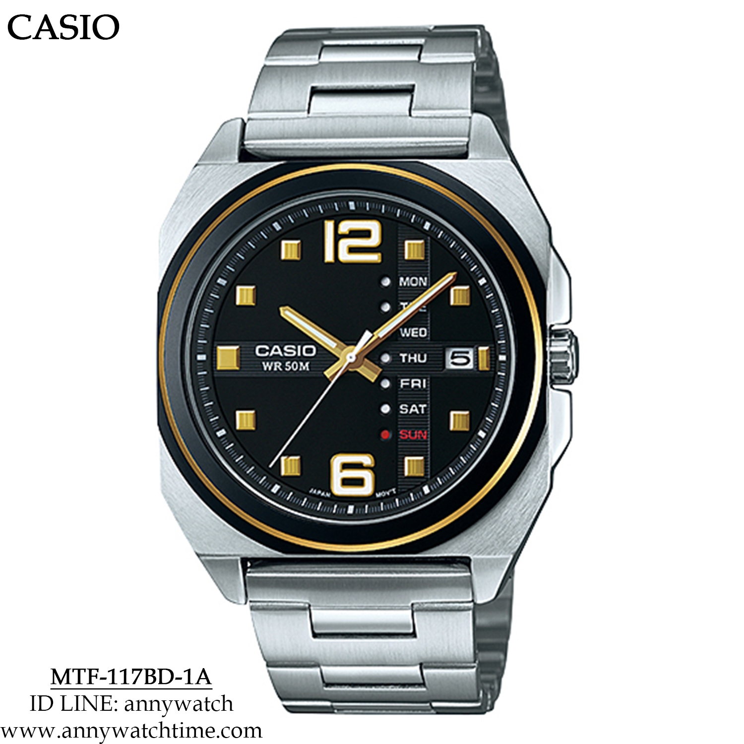 CASIO MTF-117BD-1A