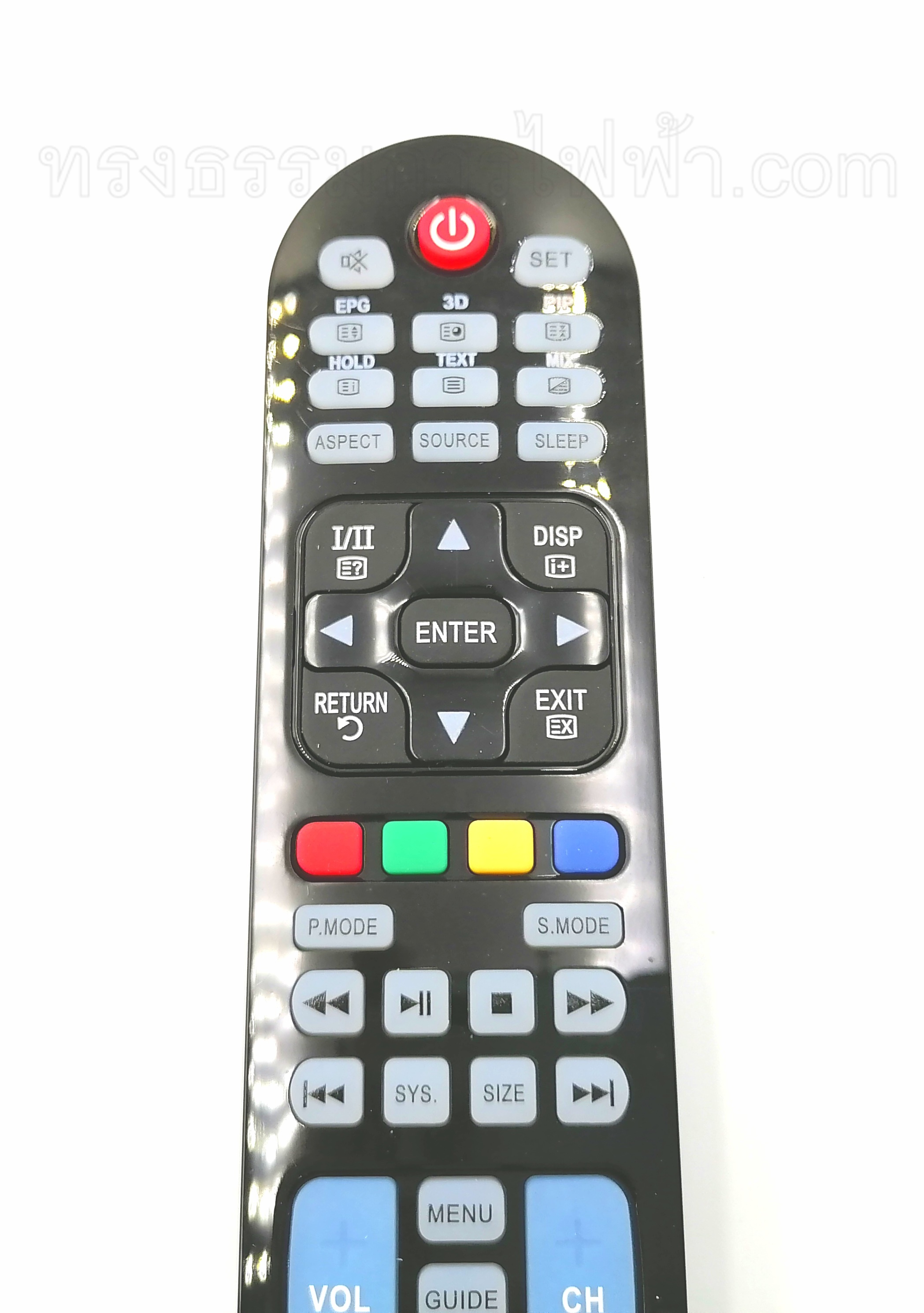 รีโมททีวี สำหรับ TV ทั่วไป #RM-L1107+8